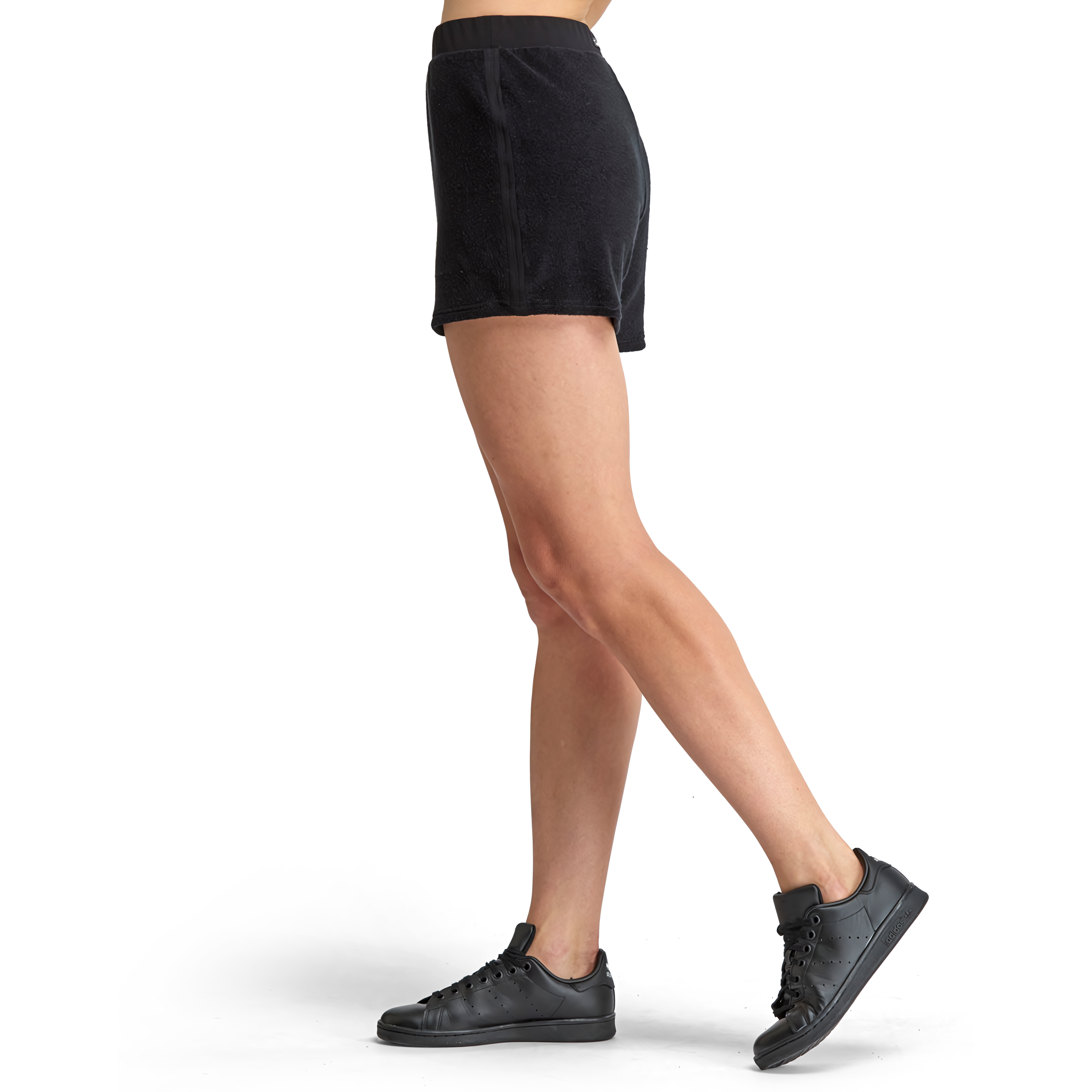 Tempsdanse Caresse Noir Schwarze Frotteeshorts 03