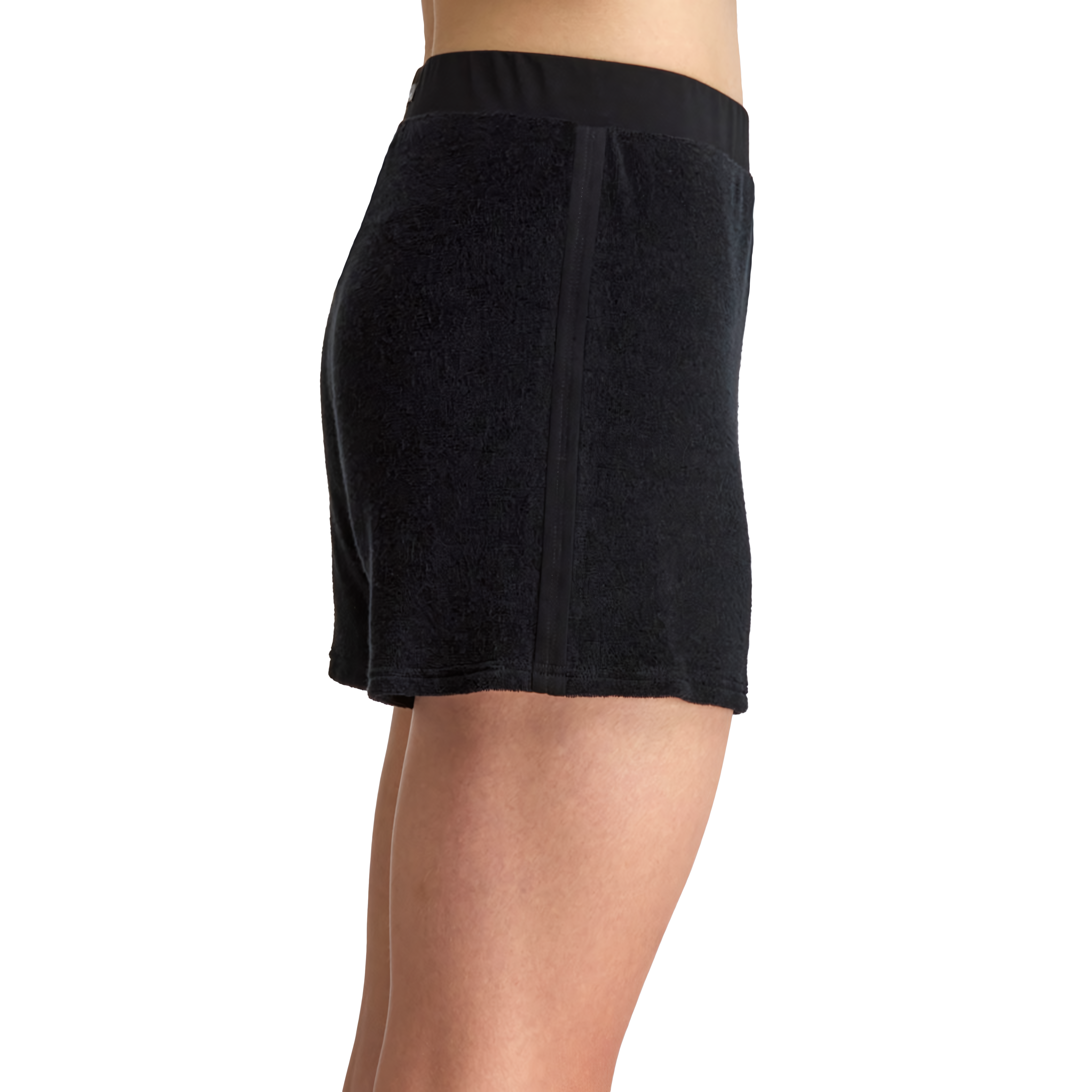 Tempsdanse Caresse Noir Schwarze Frotteeshorts 04