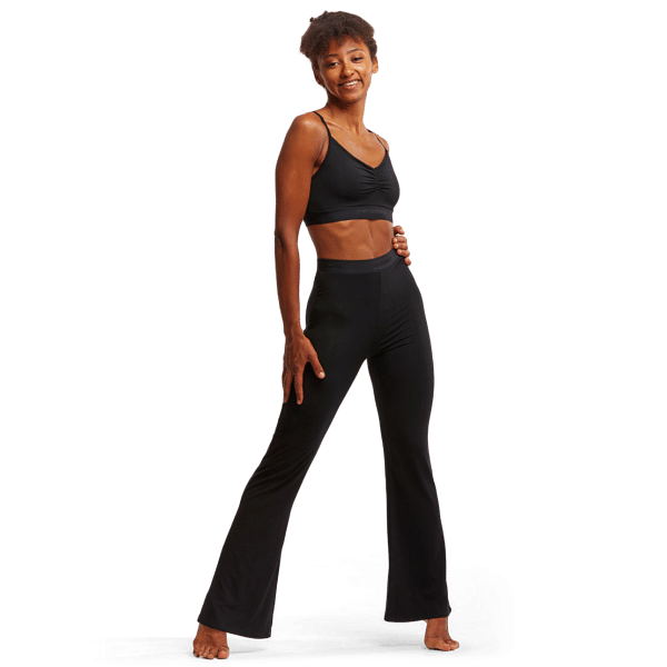 Tempsdanse Ginger Noir Jazzhose Mit Hohem Bund Schwarz 01