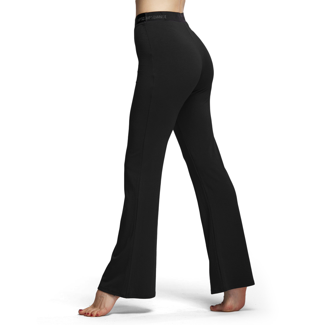 Tempsdanse Ginger Noir Jazzhose Mit Hohem Bund Schwarz 05