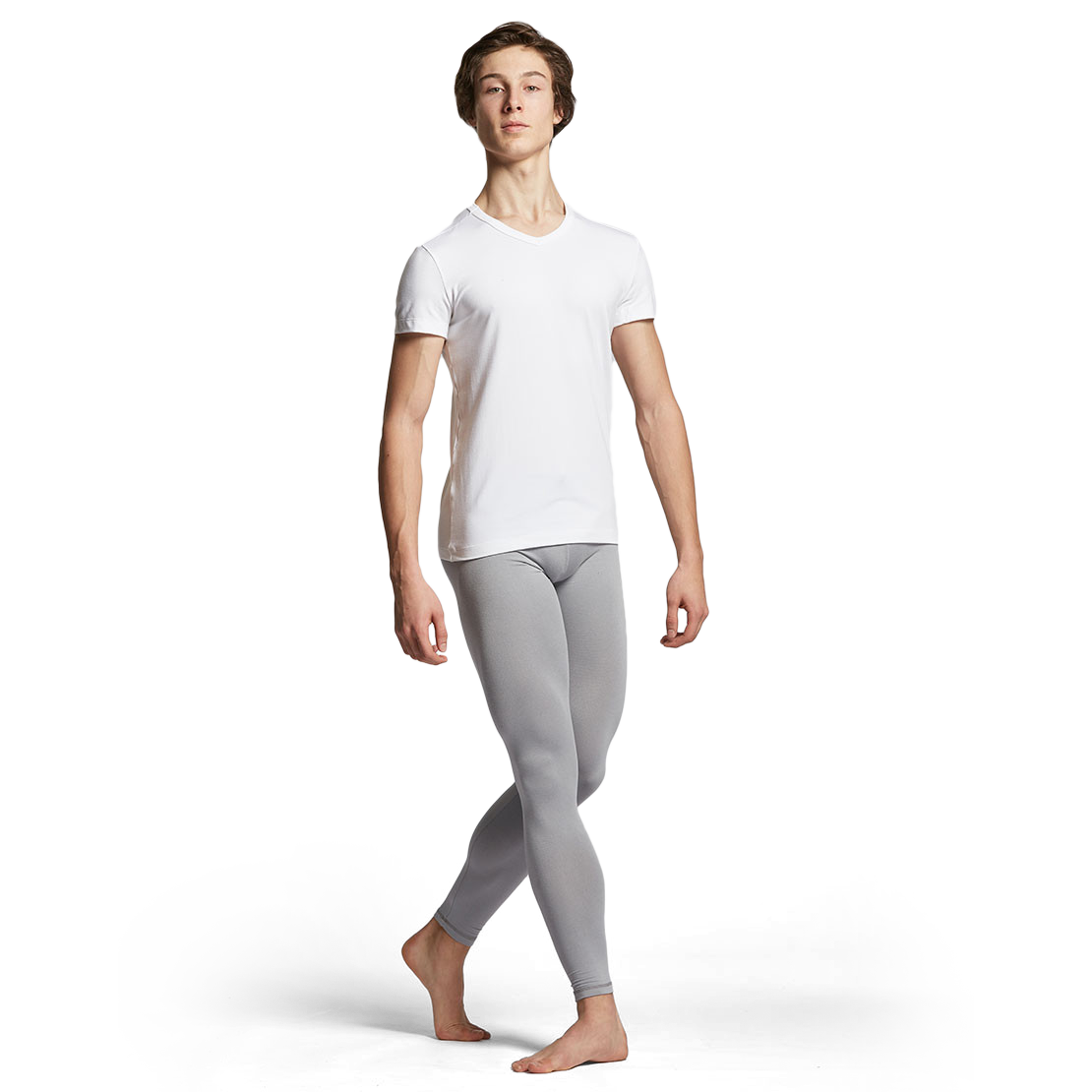 Tempsdanse Oliver Blanc Viskosetanzshirt Fuer Herren Weiss 01