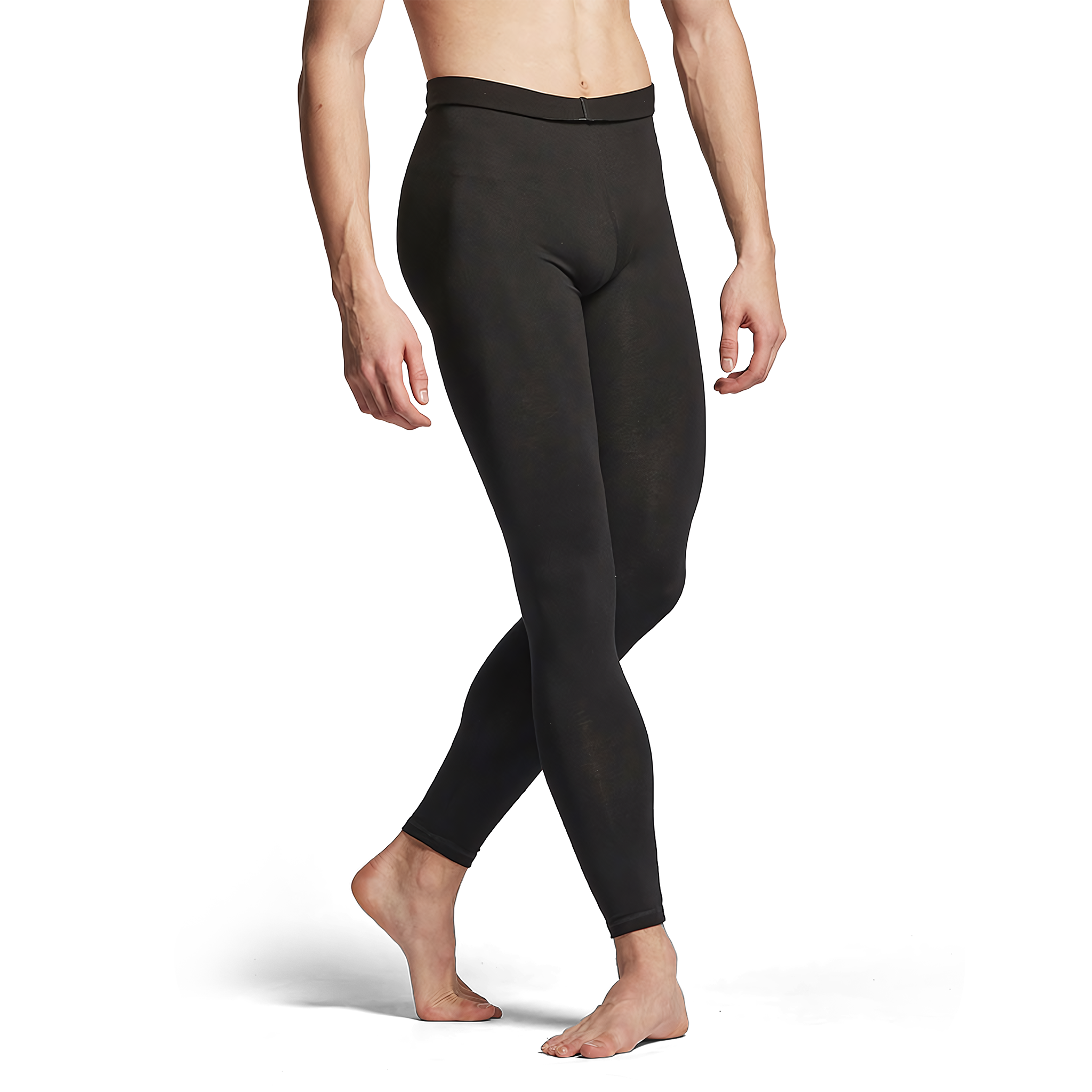 Tempsdanse Olrik Noir Tanzleggings für Herren, Schwarz 02