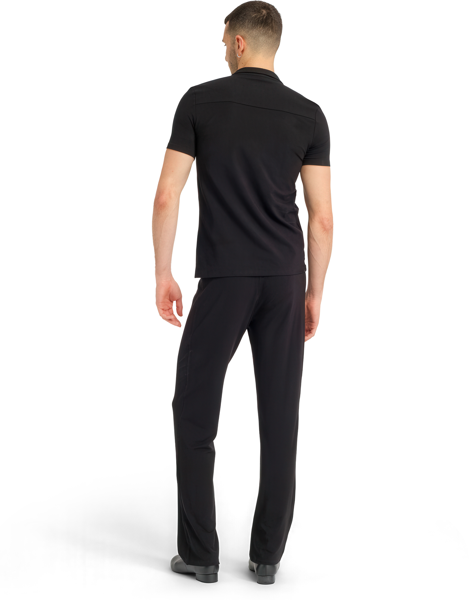 Tempsdanse Otello Noir Herren Tanzshirt Mit Hemdkragen Schwarz 118057 04
