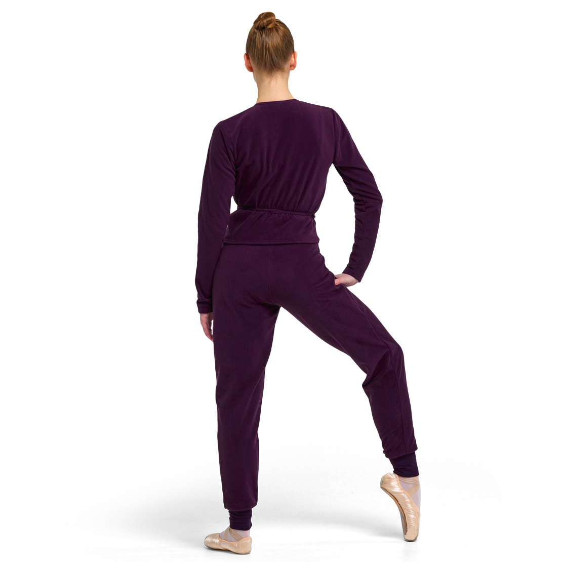 Tempsdanse Sultan Prune Lila Waermehose Aus Viskose Fleece 02