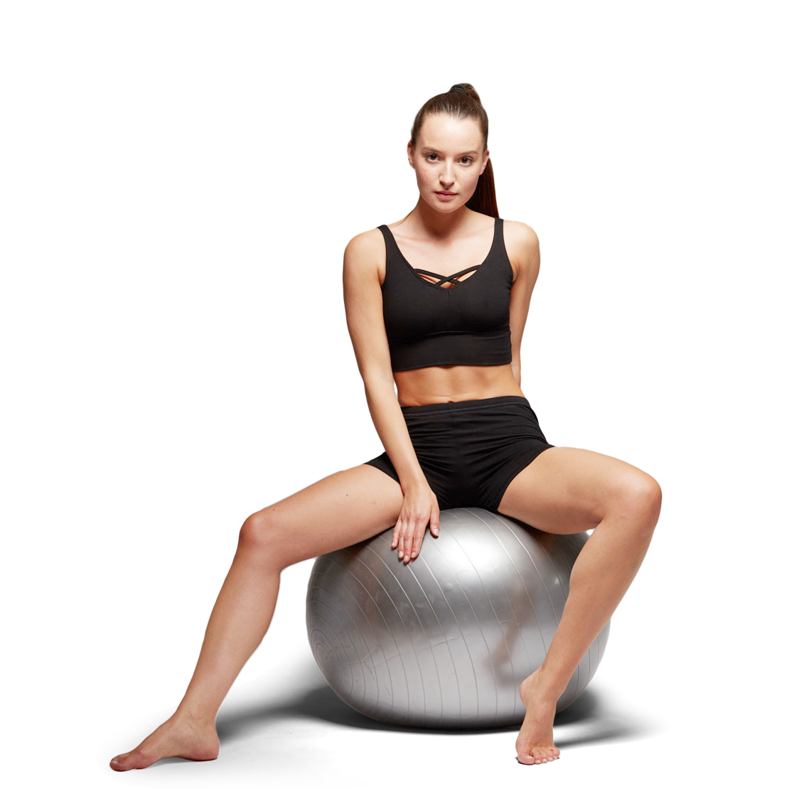 Tempsdanse Visu Noir Damen Short Aus Viskose Schwarz 05