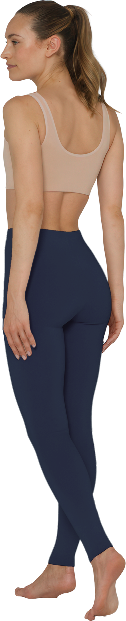 Tempsdanse Vixum Encre Tanzleggings Aus Viskose Dunkelblau 108903 01