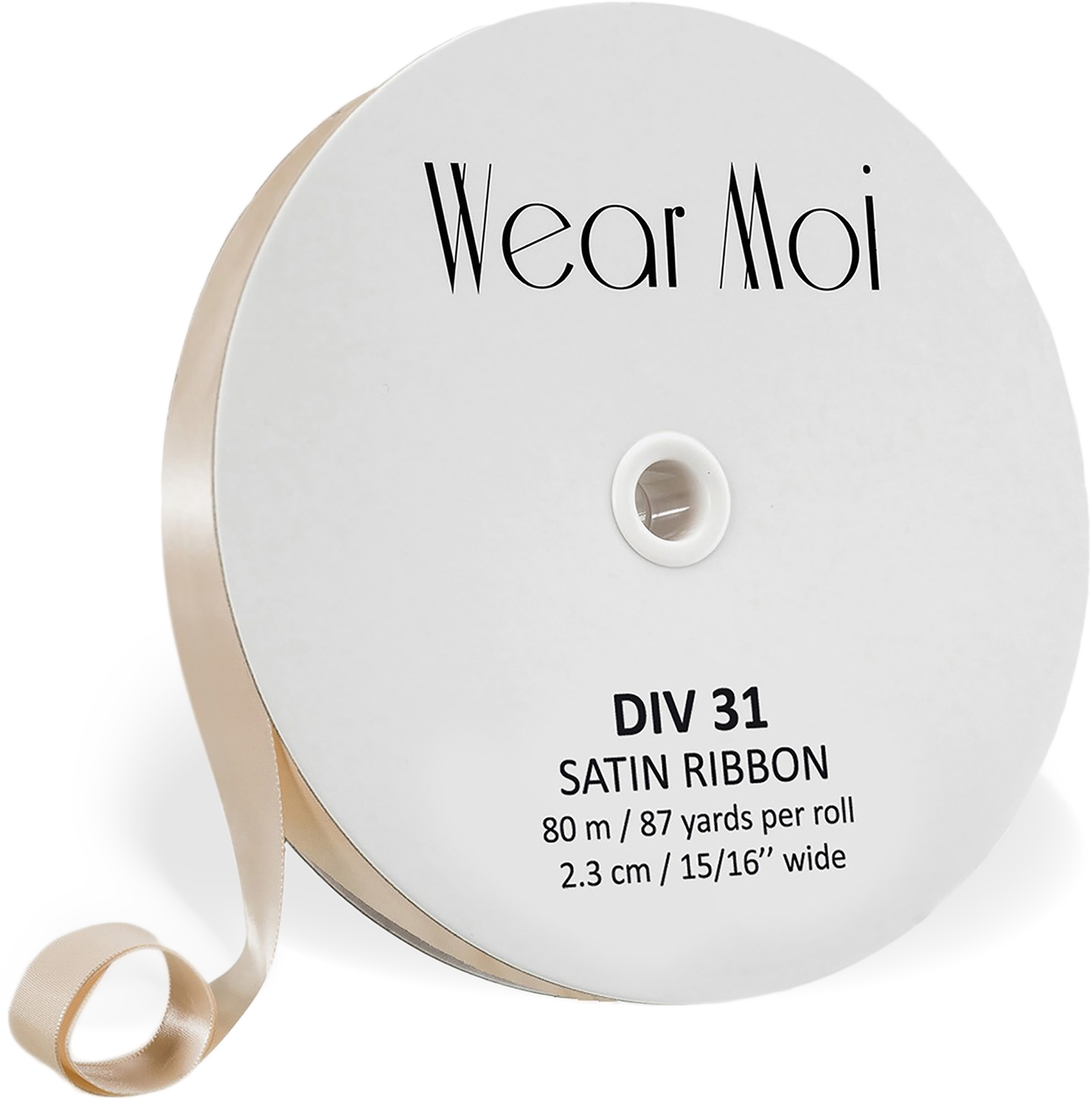 Wear Moi Div31 Rolle 80 Meter Spitzenschuhband Grosspackung 6756 01