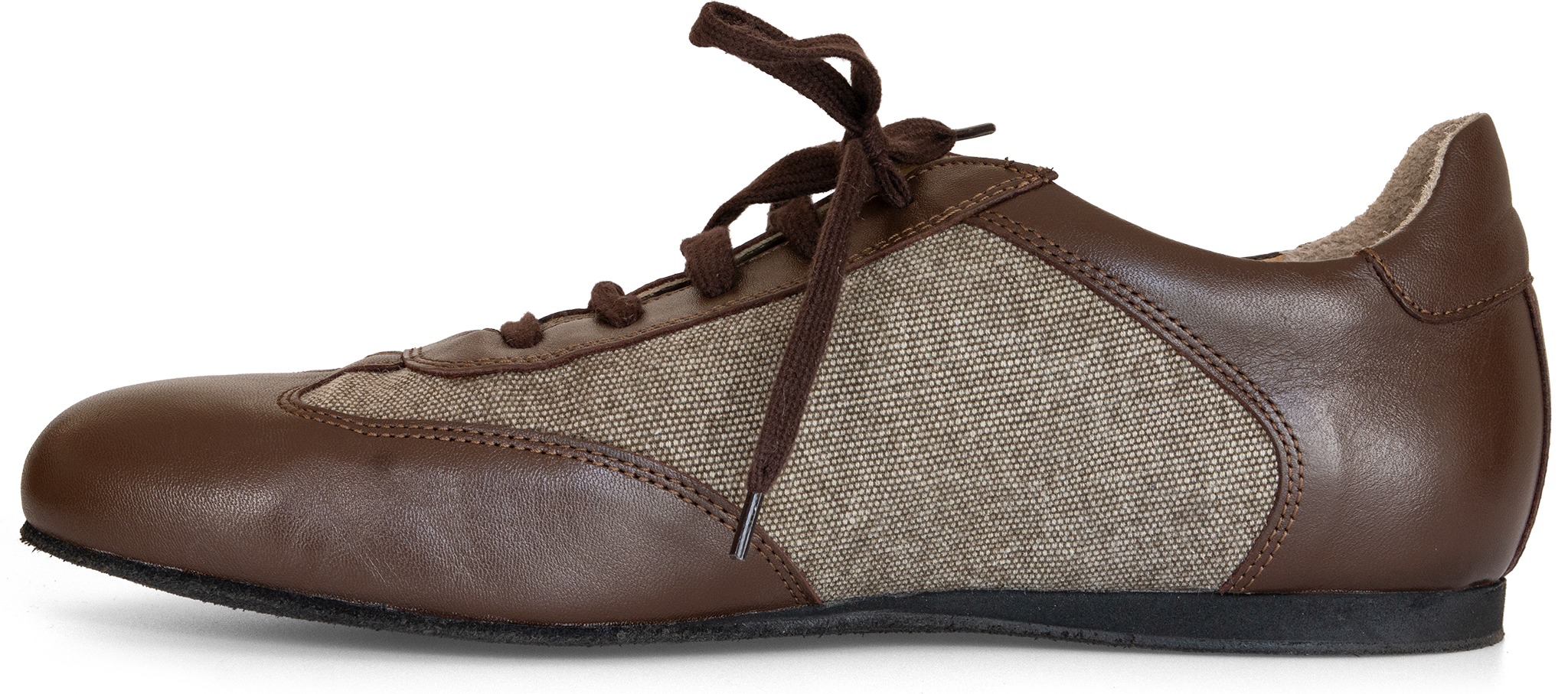 Werner Kern Positano 28062 Mocca Sahara Herren Tanzschuh Aus Canvas Nappaleder Beige Braun 121698 02